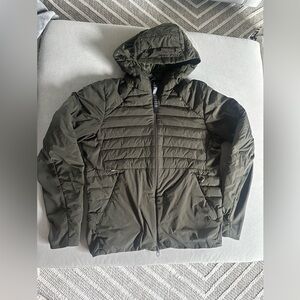 lululemon athletica Olive Green Hooded Jacket